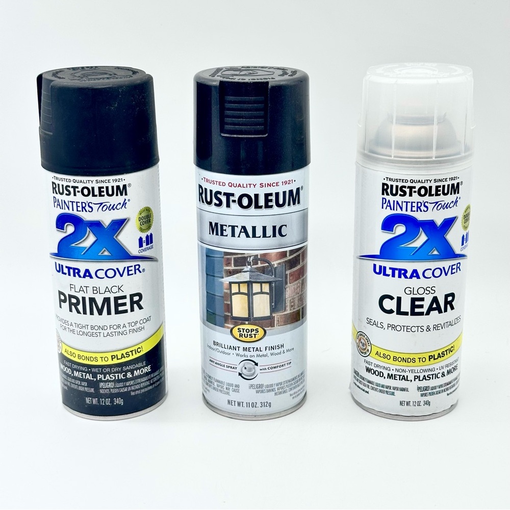 3-pack Rust-Oleum Spray Paint Bundle Set